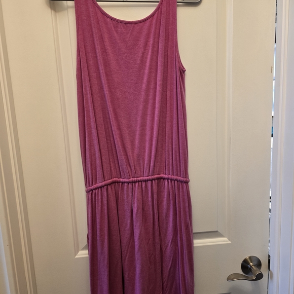 Miik - Red, Pink, Blk & Blk Dot Sleeveless Bamboo Mini Dresses With Pockets - Picture 6 of 13